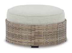 Calworth 5-Piece Outdoor Sectional with Ottoman - furniture place usa