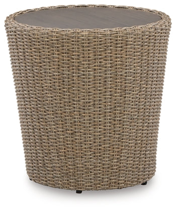 Danson Outdoor Coffee Table with 2 End Tables - furniture place usa