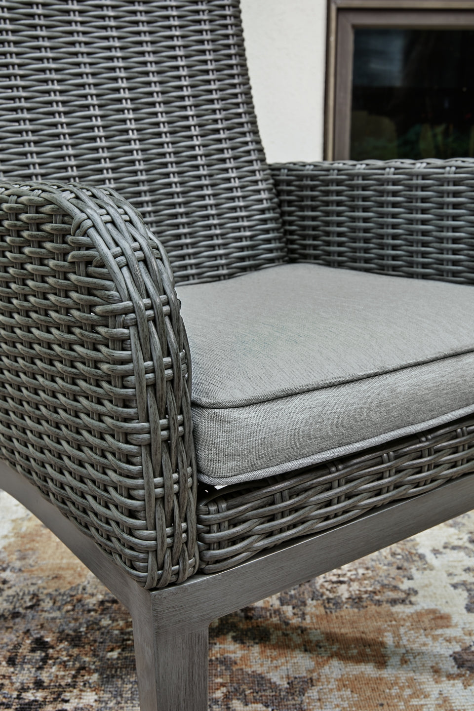 Elite Park Arm Chair with Cushion (Set of 2) - furniture place usa