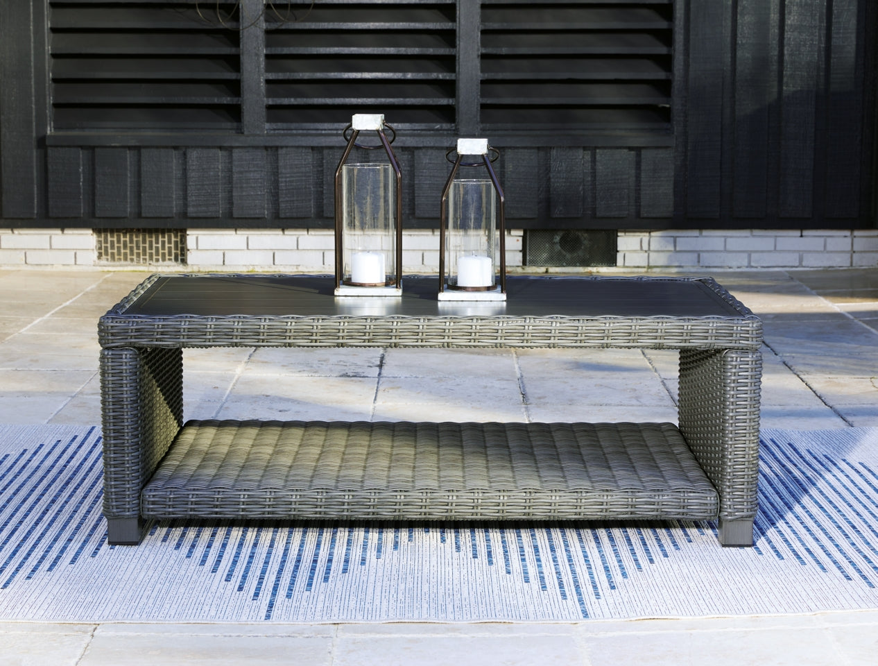 Elite Park Outdoor Coffee Table - furniture place usa