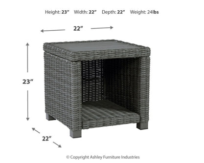 Elite Park Outdoor Coffee Table with 2 End Tables - furniture place usa