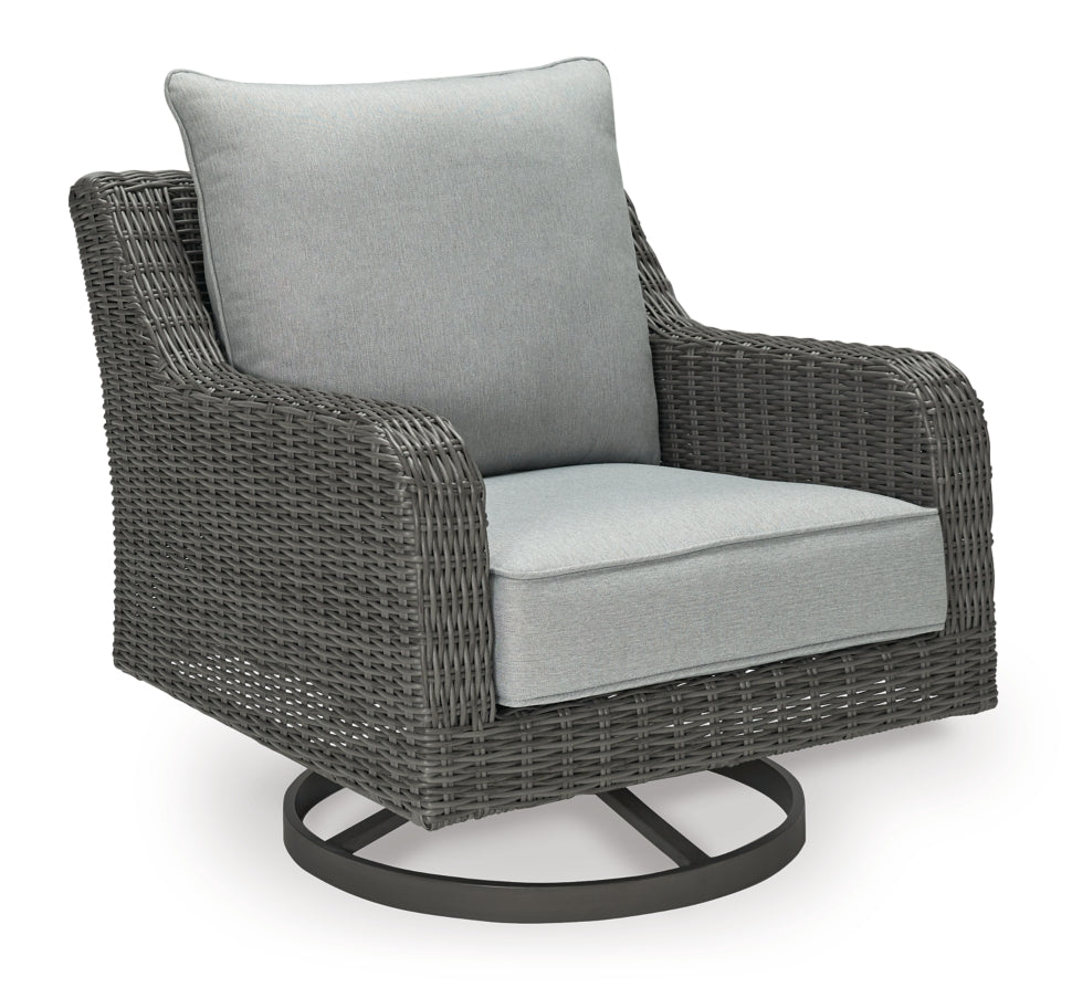 Elite Park Outdoor Sofa, 2 Lounge Chairs and Coffee Table - furniture place usa