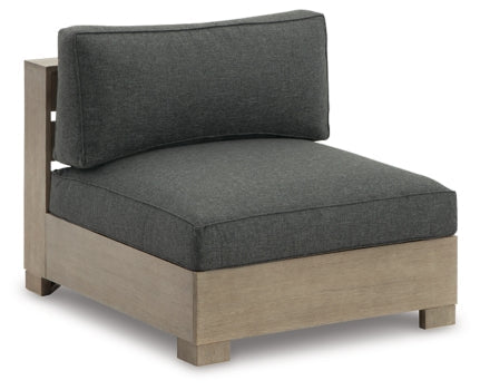 Citrine Park 5-Piece Outdoor Sectional with Ottoman - furniture place usa