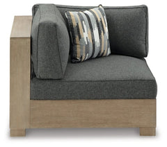 Citrine Park 4-Piece Outdoor Sectional with Ottoman - furniture place usa