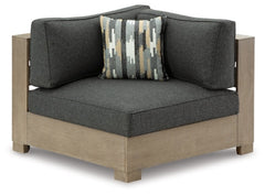 Citrine Park 5-Piece Outdoor Sectional with Ottoman - furniture place usa