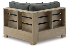 Citrine Park 5-Piece Outdoor Sectional with Ottoman - furniture place usa