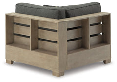 Citrine Park 5-Piece Outdoor Sectional with Ottoman - furniture place usa