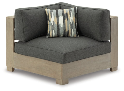 Citrine Park 5-Piece Outdoor Sectional with Ottoman - furniture place usa