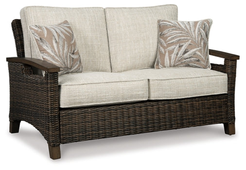 Paradise Trail Loveseat with Cushion - furniture place usa
