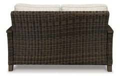 Paradise Trail Loveseat with Cushion - furniture place usa