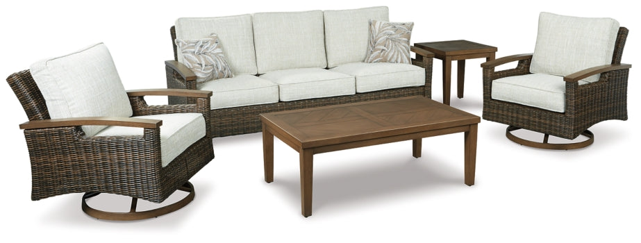 Paradise Trail Sofa with Cushion - furniture place usa