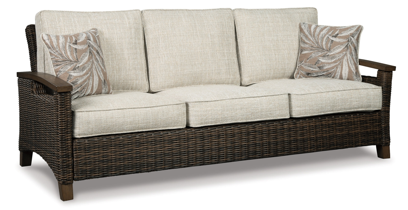 Paradise Trail Outdoor Sofa with 2 Lounge Chairs - furniture place usa