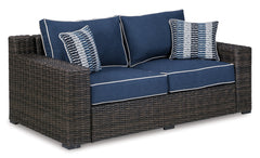 Grasson Lane Outdoor Sofa and Loveseat - furniture place usa