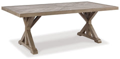 Beachcroft Outdoor Dining Table and 2 Chairs and 2 Benches - furniture place usa