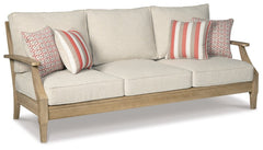 Clare View Outdoor Sofa with Lounge Chair - furniture place usa