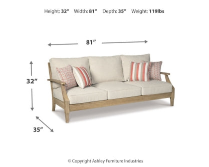 Clare View Sofa with Cushion - furniture place usa