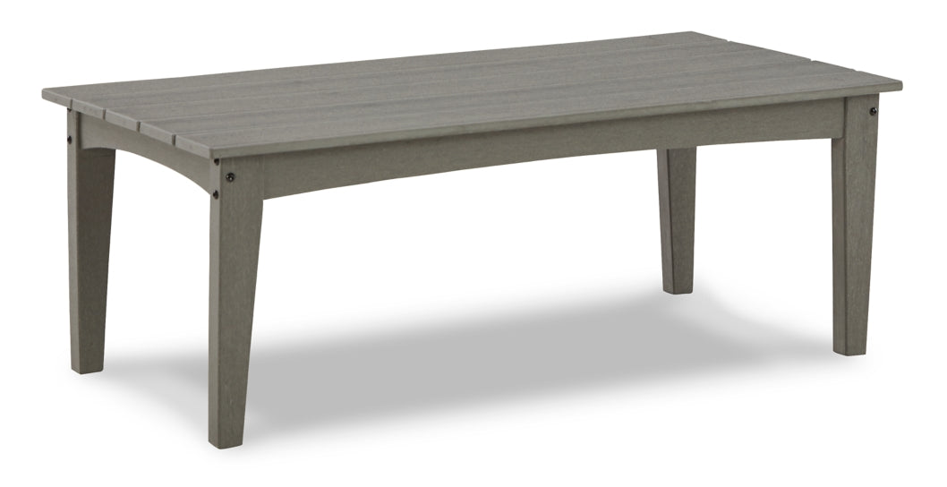 Visola Outdoor Loveseat with Coffee Table - furniture place usa
