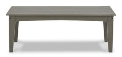 Visola Outdoor Loveseat with Coffee Table - furniture place usa