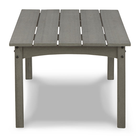 Visola Outdoor Loveseat with Coffee Table - furniture place usa