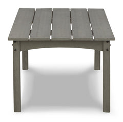 Visola Outdoor Loveseat with Coffee Table - furniture place usa