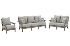 Visola Outdoor Sofa, Loveseat and Chair - furniture place usa