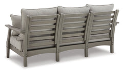 Visola Outdoor Sofa with Coffee Table - furniture place usa