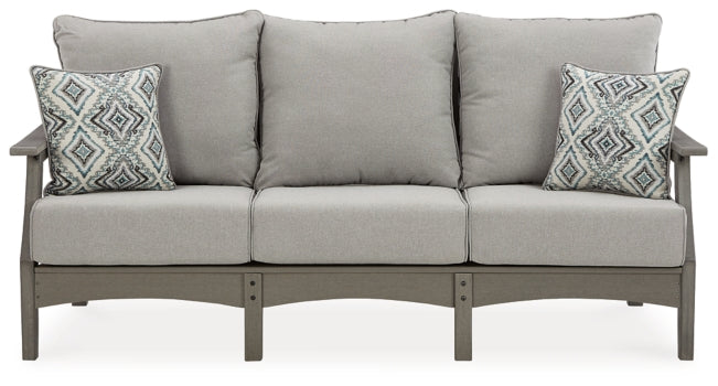 Visola Outdoor Sofa with Cushion - furniture place usa