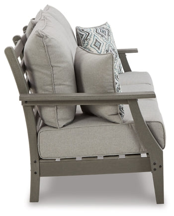Visola Outdoor Sofa with Cushion - furniture place usa