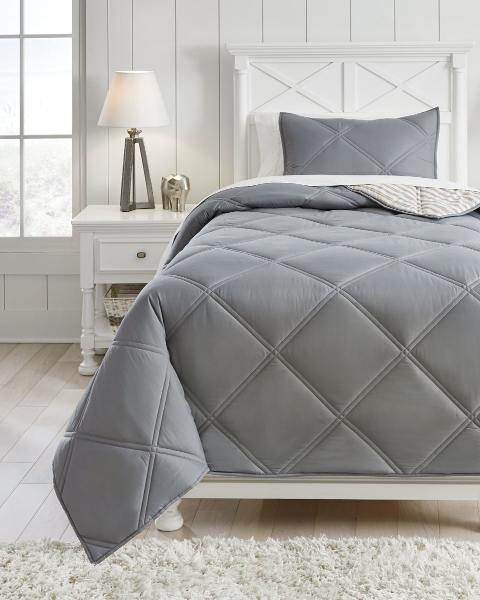 Rhey 2-Piece Twin Comforter Set - furniture place usa