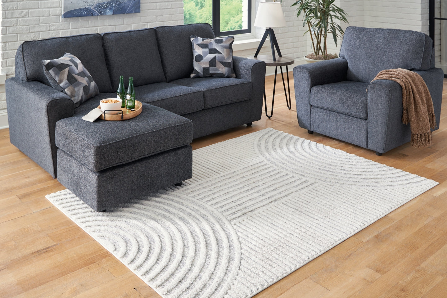 Lambworth 5'3" x 7' Rug - furniture place usa