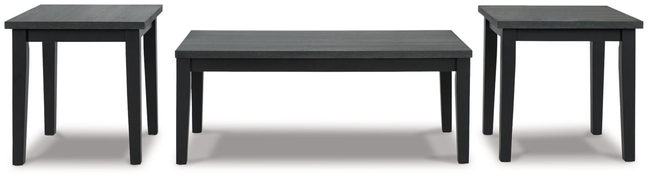 Garvine Table (Set of 3) - furniture place usa