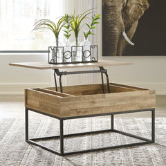 Gerdanet Lift-Top Coffee Table - furniture place usa