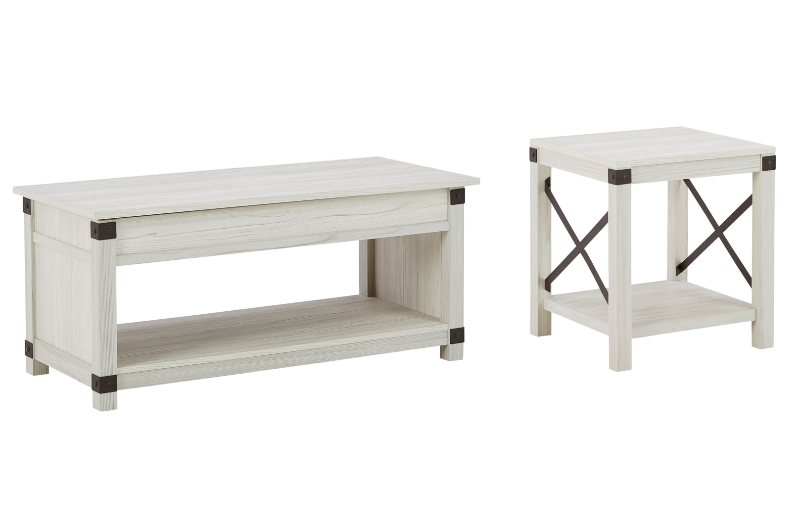 Bayflynn Coffee Table with 1 End Table - furniture place usa