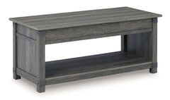 Freedan Coffee Table with 2 End Tables - furniture place usa