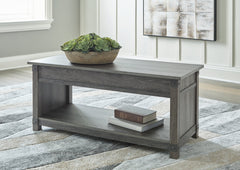 Freedan Coffee Table with 2 End Tables - furniture place usa