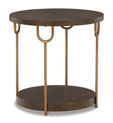 Brazburn Coffee Table with 1 End Table - furniture place usa