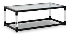 Nallynx Coffee Table with 2 End Tables - furniture place usa