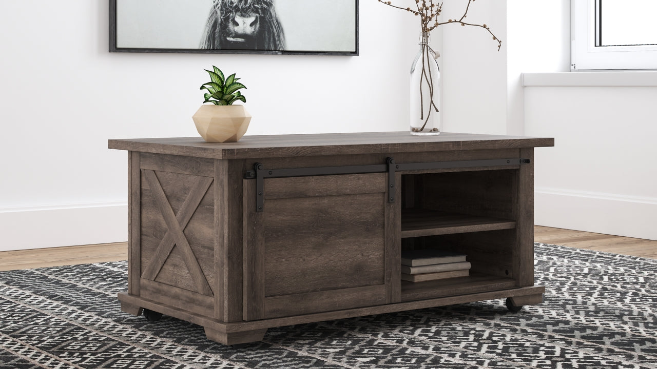 Arlenbry Coffee Table with 2 End Tables - PKG008959 - furniture place usa