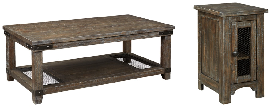 Danell Ridge Coffee Table with 1 End Table - PKG008692 - furniture place usa