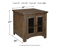 Danell Ridge Coffee Table with 1 End Table - PKG008693 - furniture place usa