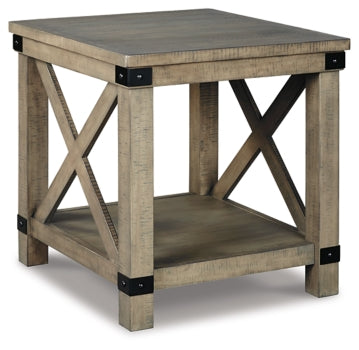 Aldwin Coffee Table with 2 End Tables - furniture place usa