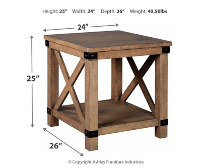 Aldwin End Table - furniture place usa