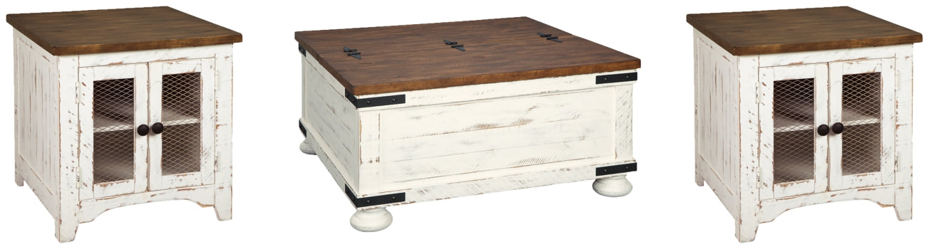Wystfield Coffee Table and 2 End Tables - furniture place usa