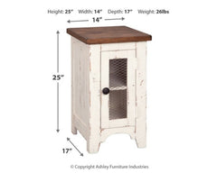 Wystfield Coffee Table and 2 Chairside End Tables - furniture place usa