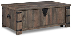 Hollum Coffee Table with 1 End Table - furniture place usa