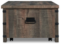 Hollum Coffee Table with 2 End Tables - furniture place usa