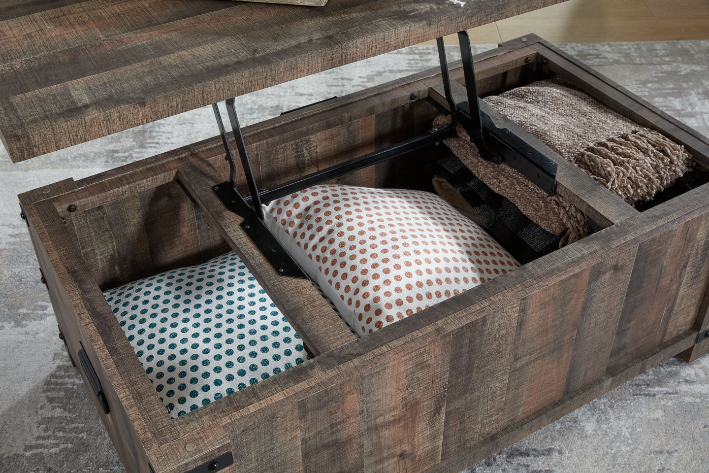Hollum Lift-Top Coffee Table - furniture place usa