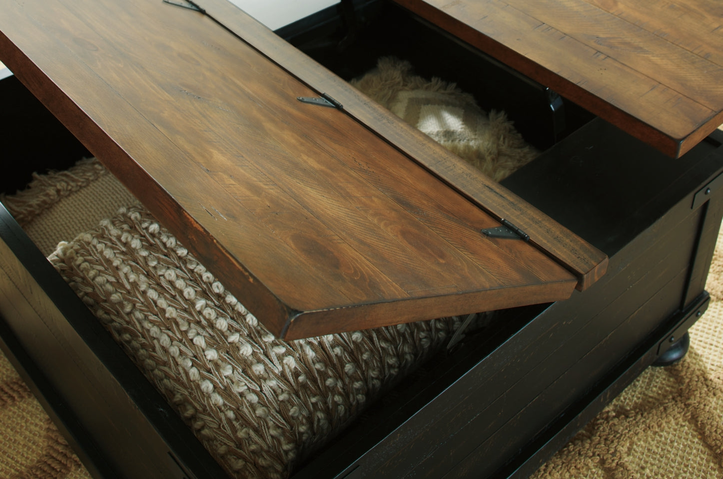 Valebeck Coffee Table and 2 Chairside End Tables - furniture place usa