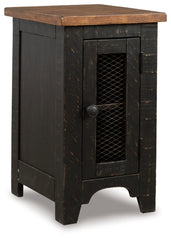 Valebeck Coffee Table and 2 Chairside End Tables - furniture place usa