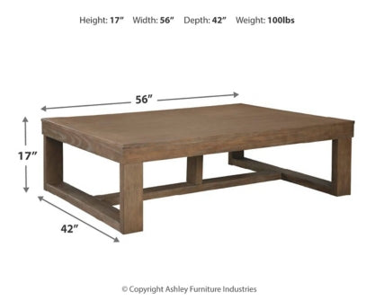 Cariton Coffee Table with 1 End Table - furniture place usa